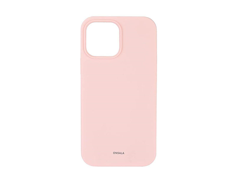 ONSALA Phone Case Silicone Chalk Pink - iPhone 13 Pro Max