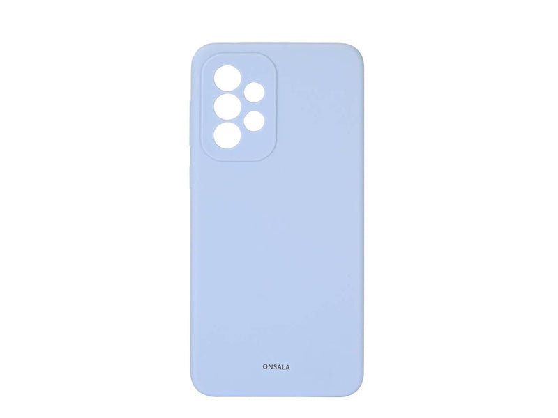 ONSALA Phone Case Silicone Light Blue - Samsung A33
