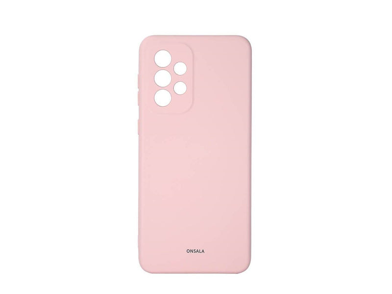 ONSALA Phone Case Silicone Chalk Pink - Samsung A33