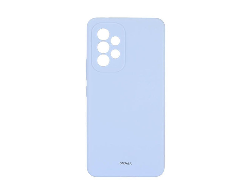 ONSALA Phone Case Silicone Light Blue - Samsung A53