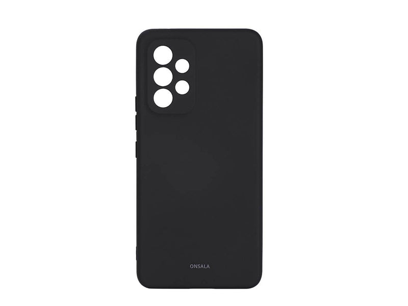 ONSALA Phone Case Silicone Black - Samsung A53