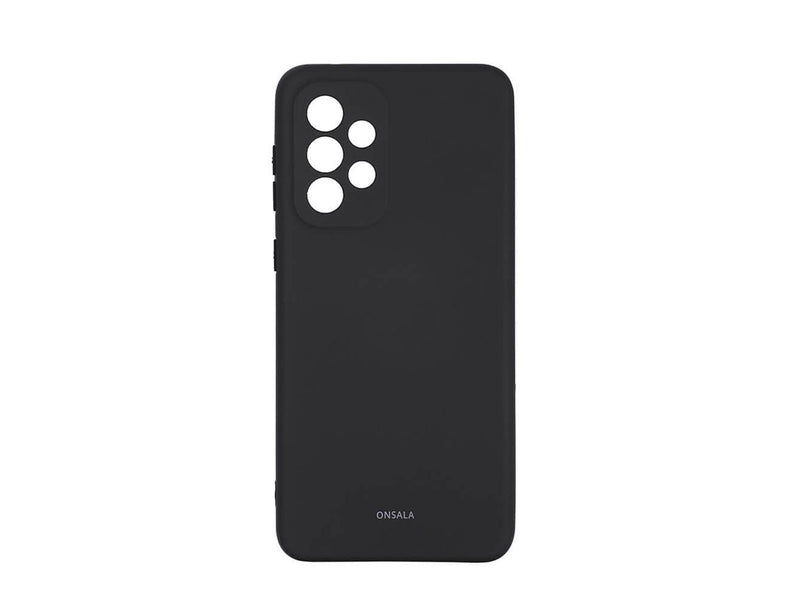 ONSALA Phone Case Silicone Black - Samsung A33