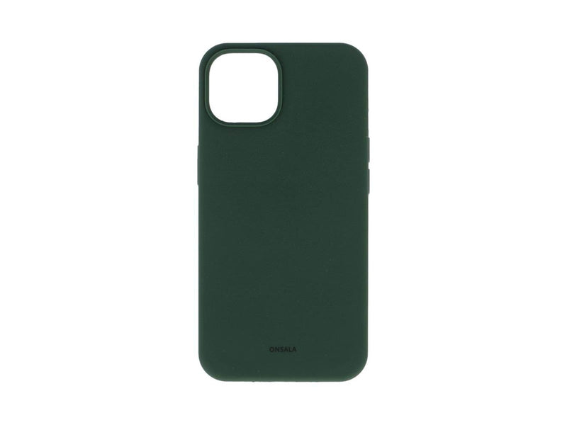 ONSALA Phone Case Silicone Olive Green - iPhone 13