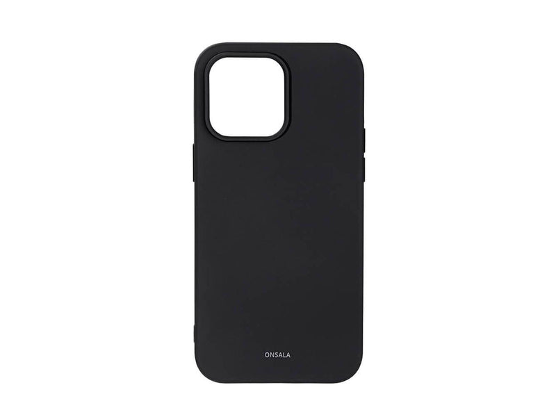 ONSALA Phone Case Silicone Black - iPhone 14 Pro Max
