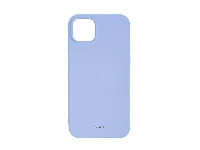 ONSALA Phone Case Silicone Light Blue - iPhone 14 Plus