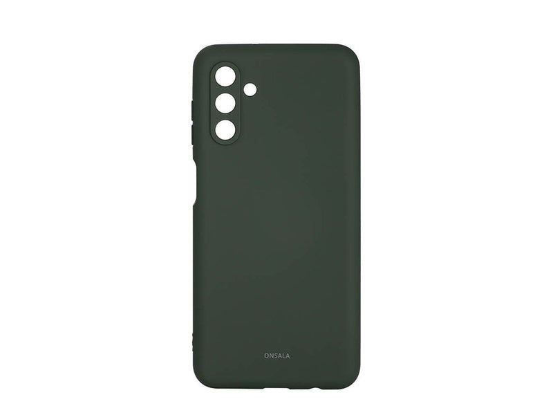 ONSALA Phone Case Silicone Olive Green - Samsung Galaxy A13 5G / A04s