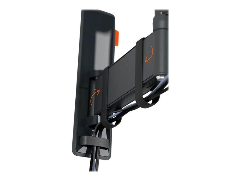 Vogel's Comfort TVM 3445 mounting kit - full-motion - for flat panel - black 25 kg 65" 100 x 100 mm