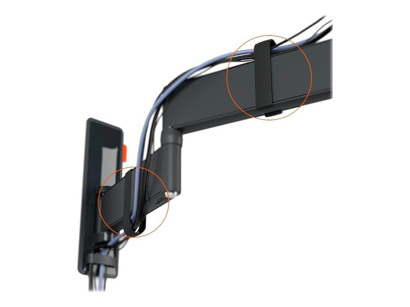 Vogel's Comfort TVM 3445 mounting kit - full-motion - for flat panel - black 25 kg 65" 100 x 100 mm