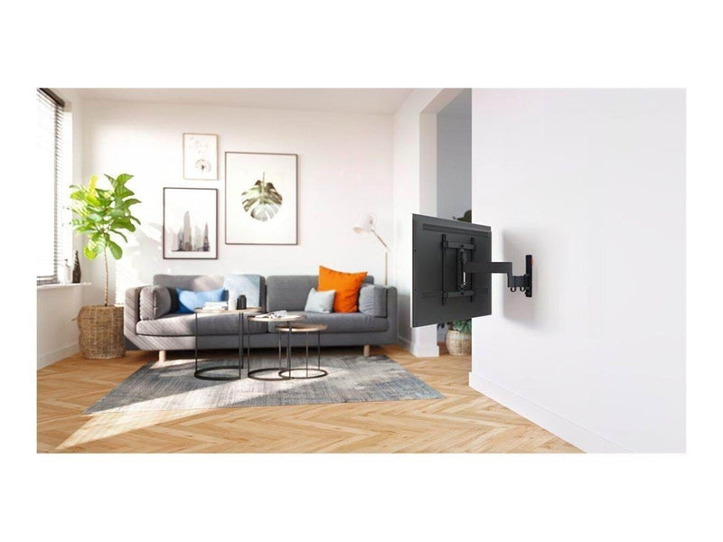 Vogel's Comfort TVM 3445 mounting kit - full-motion - for flat panel - black 25 kg 65" 100 x 100 mm