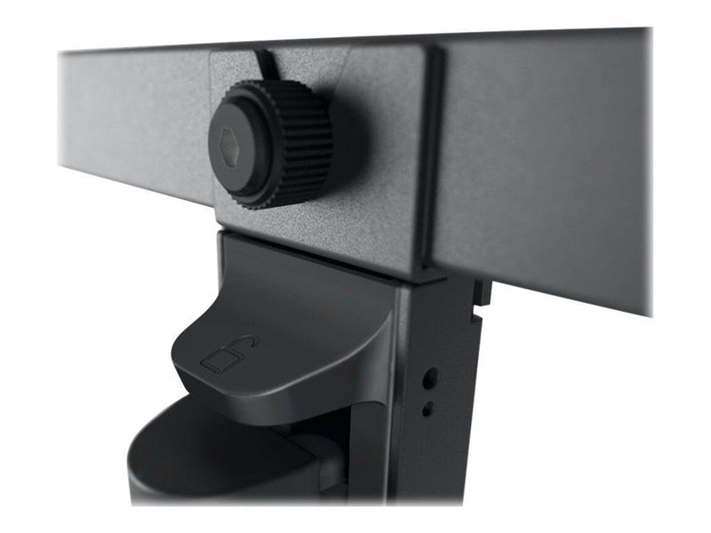 Vogel's Comfort TVM 3445 mounting kit - full-motion - for flat panel - black 25 kg 65" 100 x 100 mm