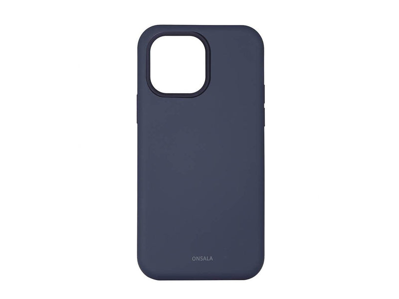 ONSALA Phone Case Silicone Dark Blue - iPhone 14 Pro Max