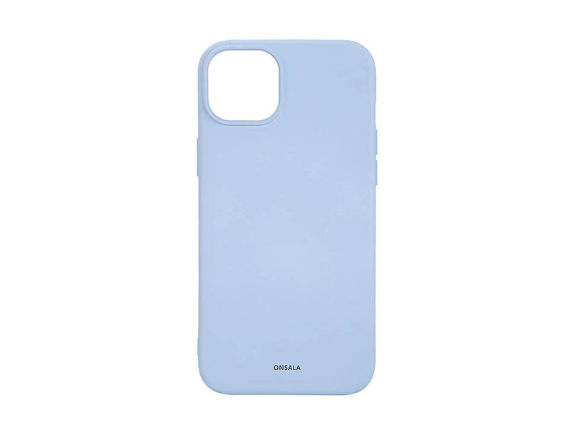 ONSALA Phone Case with Silicone Feel MagSeries Light Blue - iPhone 15 Plus