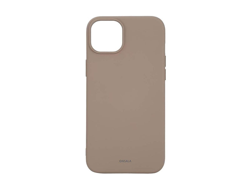 ONSALA Phone Case with Silicone Feel MagSeries Summer Sand - iPhone 15 Plus