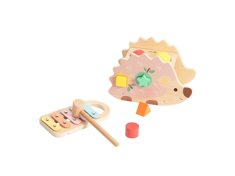 Classic World Wooden Hammer Bench Hedgehog 9 pcs.
