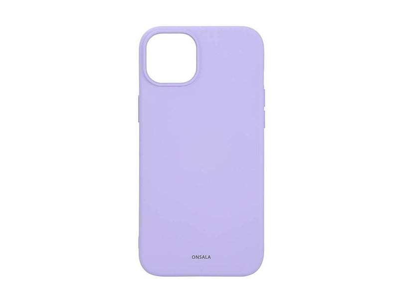 ONSALA Phone Case with Silicone Feel MagSeries Purple - iPhone 15 Plus