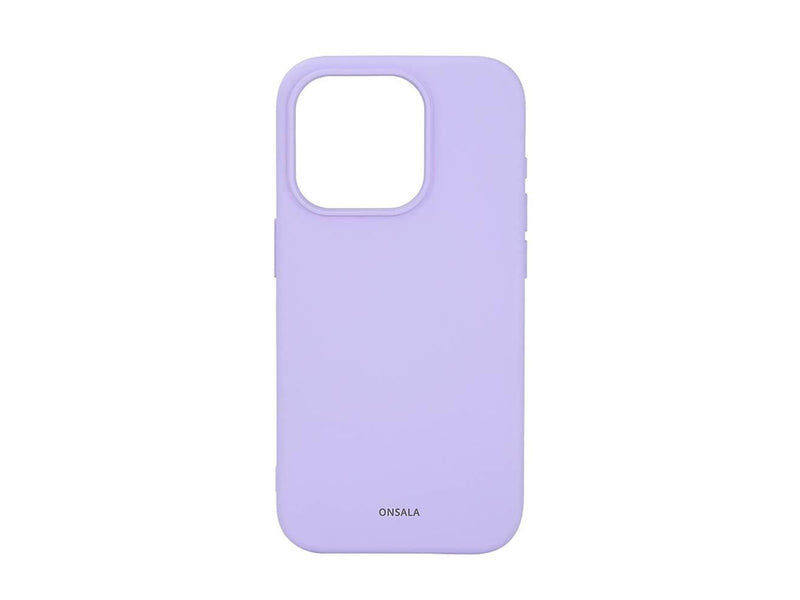 ONSALA Phone Case with Silicone Feel MagSeries Purple - iPhone 15 Pro