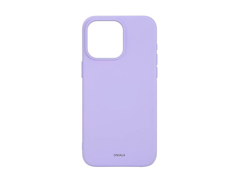 ONSALA Phone Case with Silicone Feel MagSeries Purple - iPhone 15 Pro