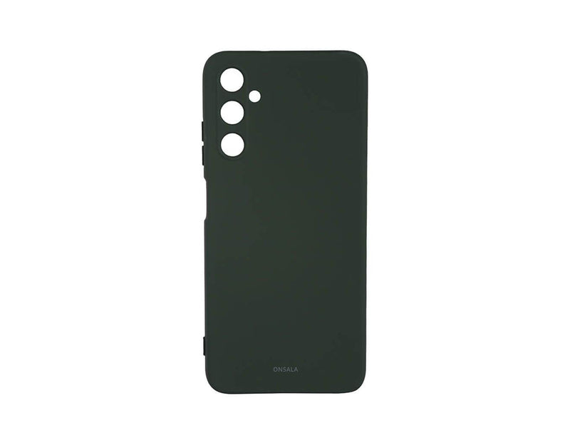 ONSALA Phone Case with Silicone Feel Olive Green - Samsung A05s 4G