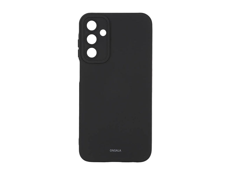 ONSALA Phone Case with Silicone Feel Black - Samsung A15 5G/A15 4G
