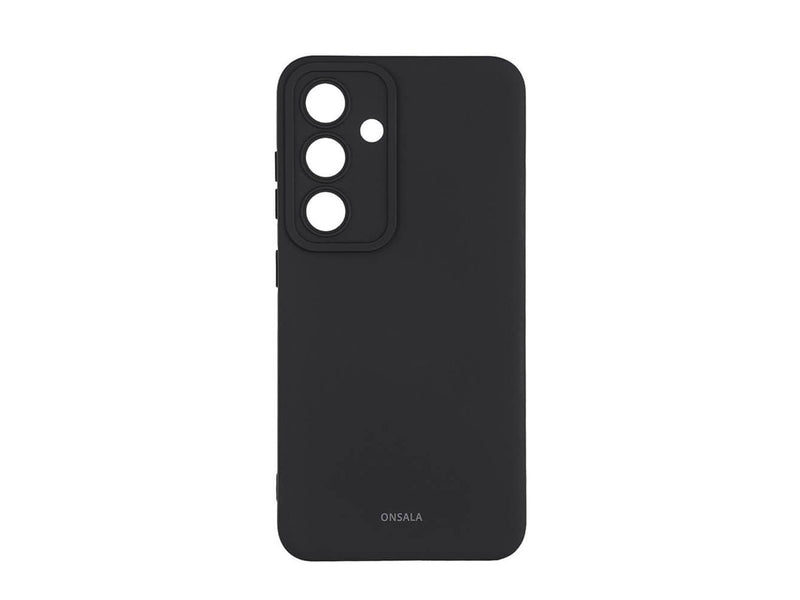 ONSALA Phone Case Silicone Black - Samsung S24 5G
