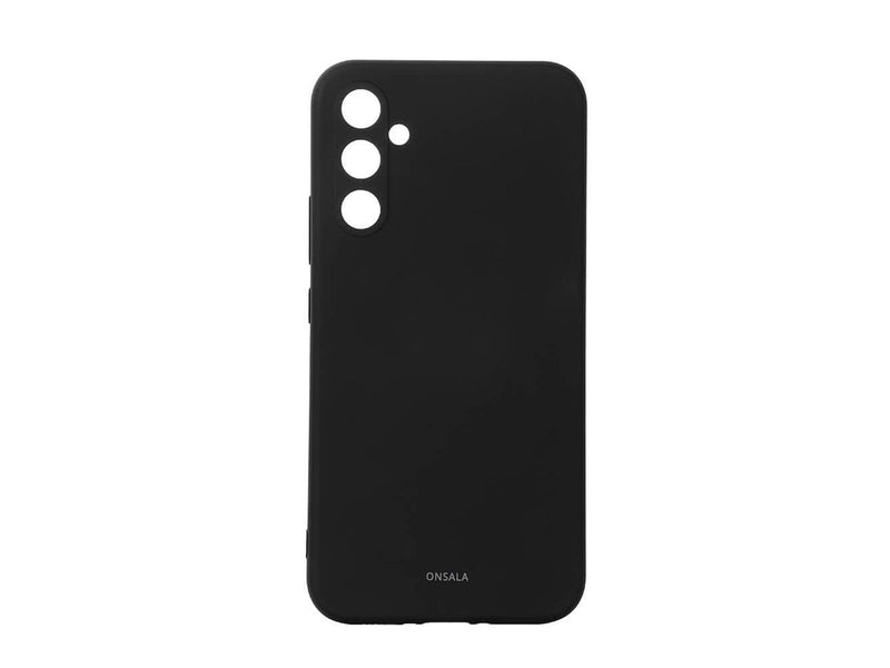 ONSALA Phone Case with Silicone Feel Black - Samsung A35 5G