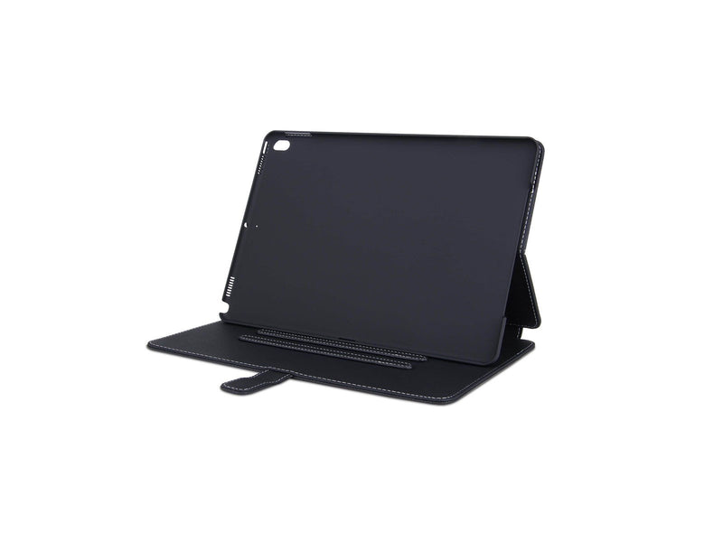 ONSALA Tabletcover Leather Black iPad 10.5" Air 2019 Pro 2017