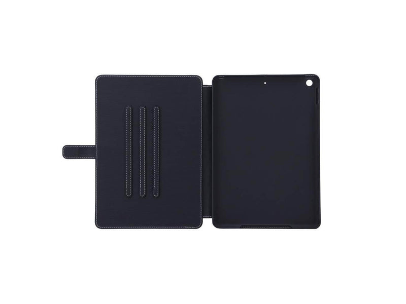 ONSALA Tabletcover Leather Black iPad 10.2" 19/20/21