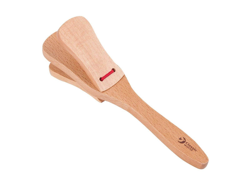 Classic World Castagnet Birch wood