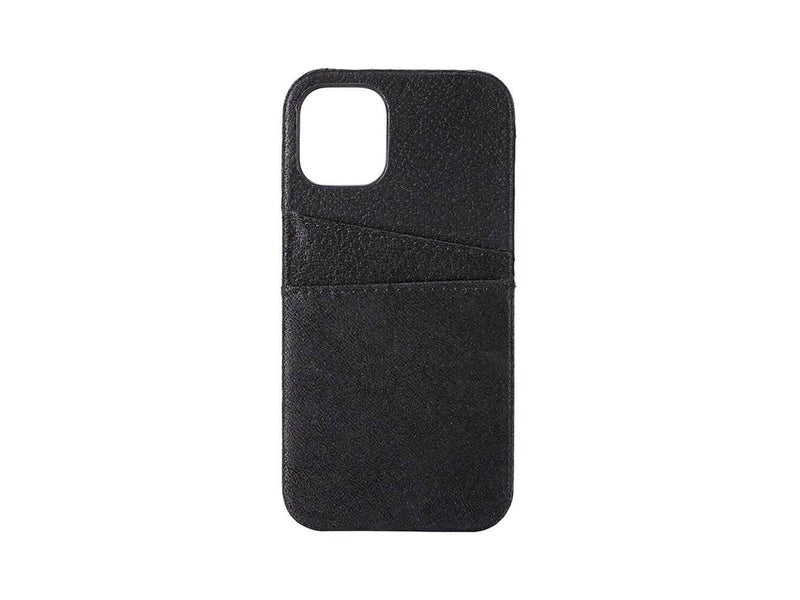 ONSALA Cover Leather Black iPhone 12 5.4" Cardpockets