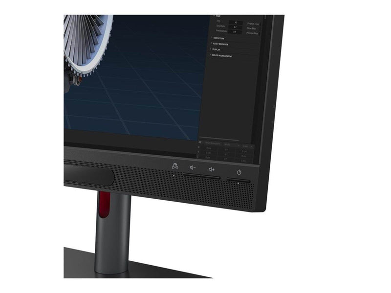 27" Lenovo ThinkVision 27 3D - 3840x2160 - IPS - HDR10 - USB-C
