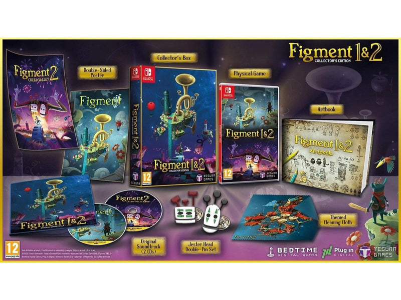 Figment 1 & 2 (Collector's Edition) - Nintendo Switch - Action/Abenteuer - PEGI 12