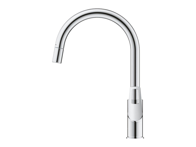 Grohe BauLoop kitchen mixer chrome