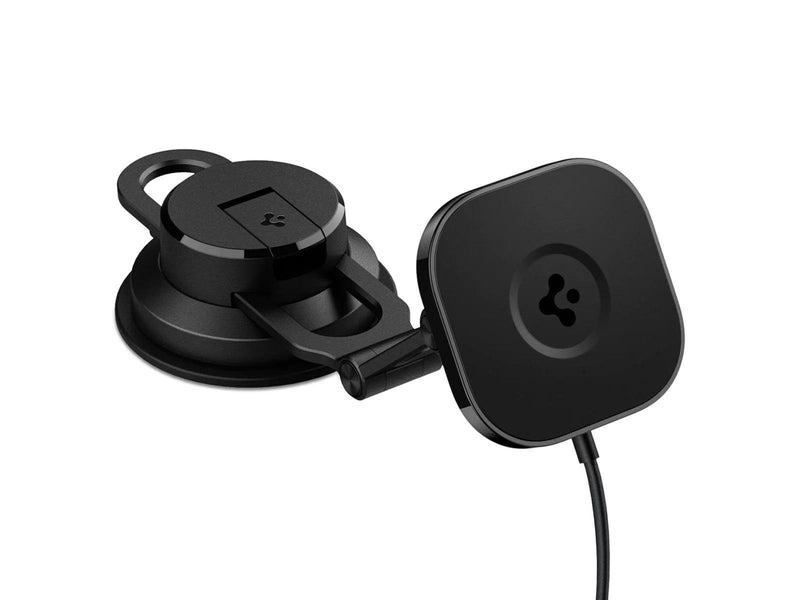 Spigen OneTap 3 Pro Wireless Car Charger Mount MagSafe Dashboard/Windshield ITS35W-3 - black