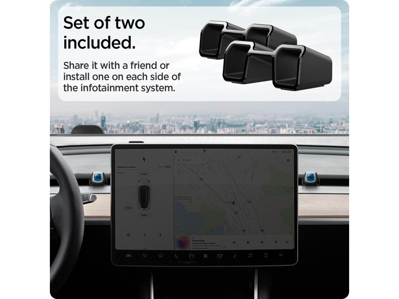 Spigen Tesla Air freshener Adapter - black - Tesla Model Y/3 2021/2022