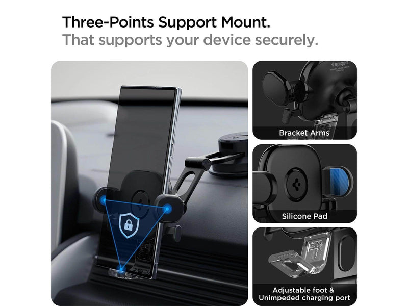 Spigen OneTap Universal Car Mount Dashboard/Windshield UTS35 - black