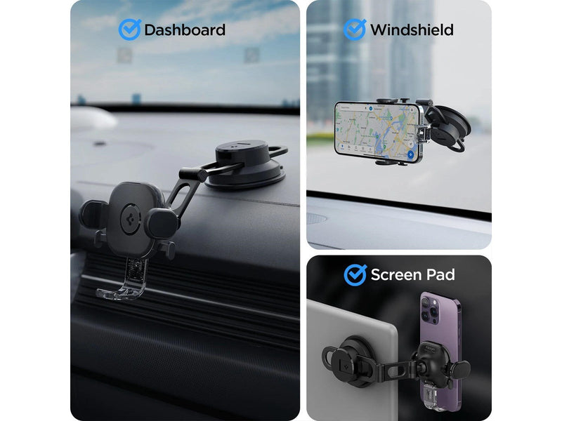 Spigen OneTap Universal Car Mount Dashboard/Windshield UTS35 - black