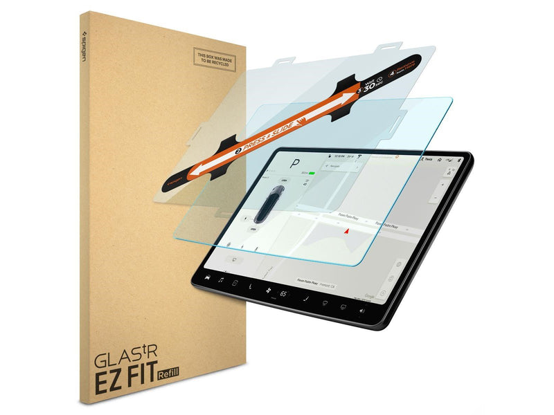 Spigen Tesla EZ Fit Refill Anti Glare Screen Protector 1 Pack -  Tesla Model Y/3