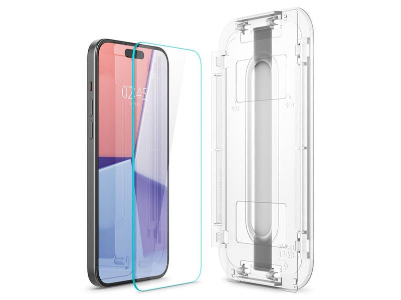 Spigen Glass tR EZ Fit HD 1 Pack - Transparency - iPhone 16/15 Plus
