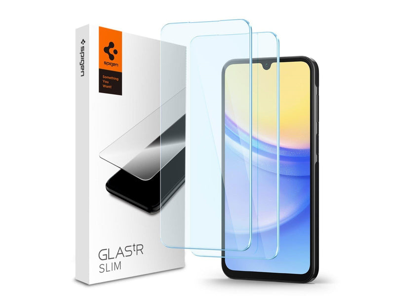 Spigen Glass tR Slim 2 Pack - Samsung Galaxy A25 5G/Galaxy A15/Galaxy A15 5G