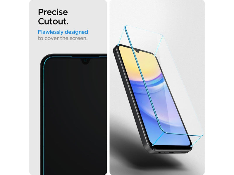 Spigen Glass tR Slim 2 Pack - Samsung Galaxy A25 5G/Galaxy A15/Galaxy A15 5G