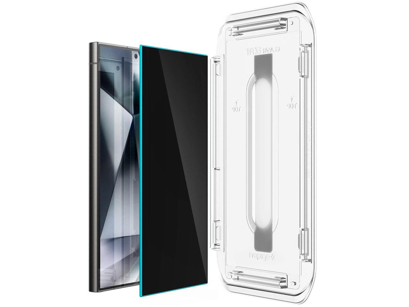 Spigen Glass tR EZ Fit Privacy 2 Pack - Samsung Galaxy S24 Ultra