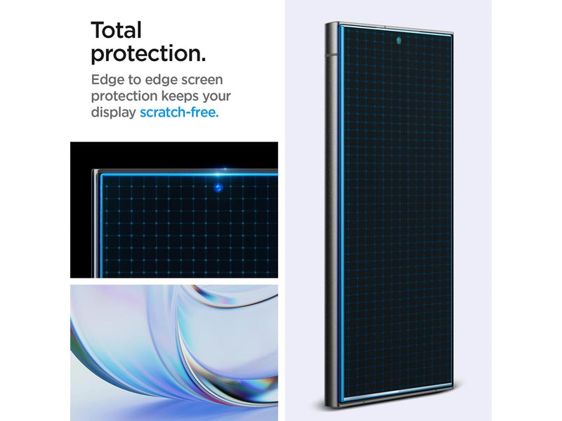 Spigen Glass tR EZ Fit Privacy 2 Pack - Samsung Galaxy S24 Ultra