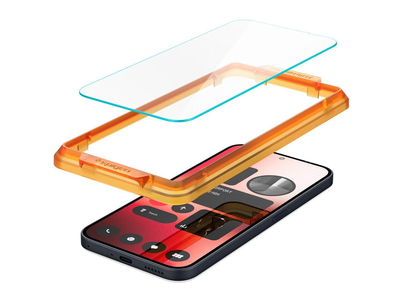 Spigen Glass tR AlignMaster 2 Pack - Nothing Phone (2a)