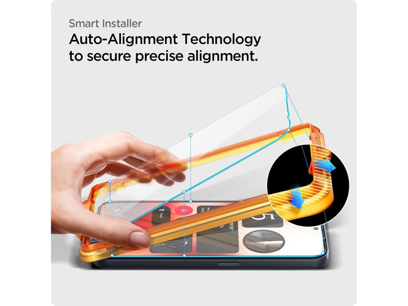 Spigen Glass tR AlignMaster 2 Pack - Nothing Phone (2a)