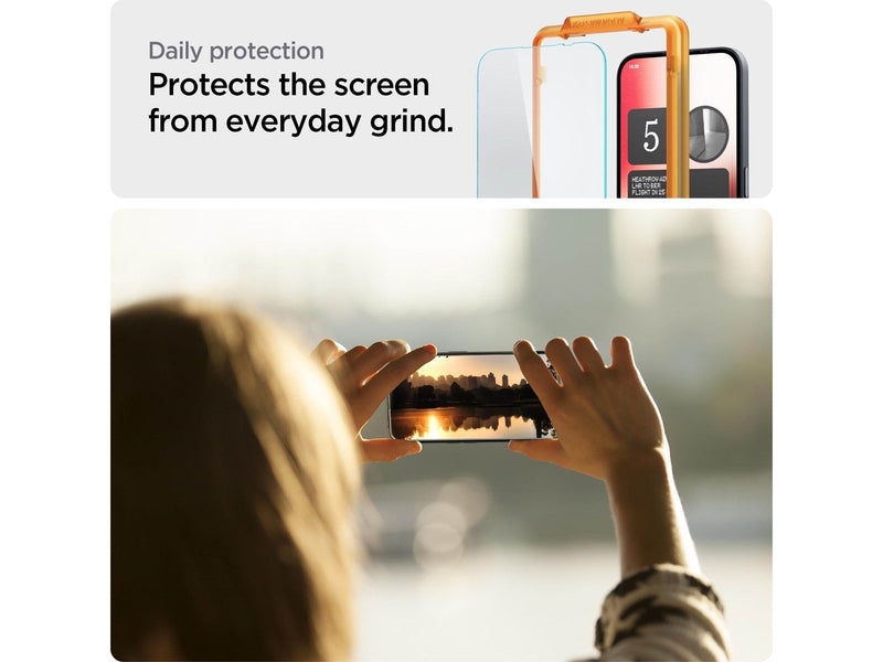 Spigen Glass tR AlignMaster 2 Pack - Nothing Phone (2a)