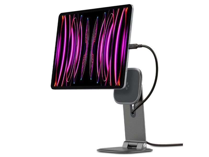 Spigen OneTap Easel Magnet Tablet Stand - space gray