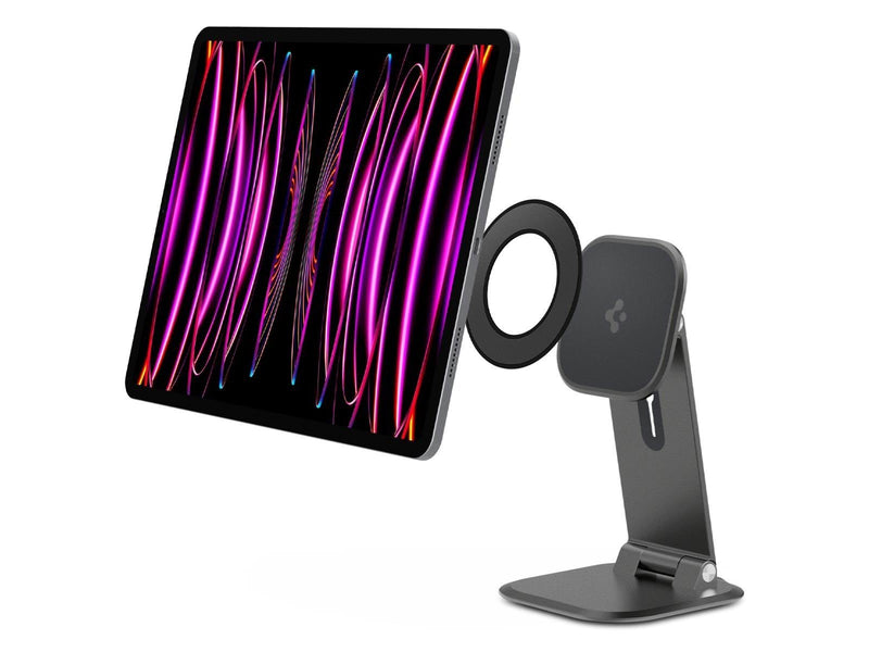 Spigen OneTap Easel Magnet Tablet Stand - space gray