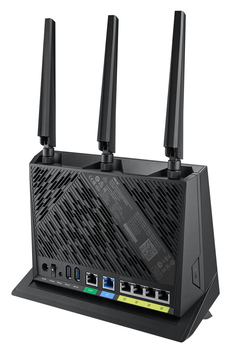 ASUS RT-AX86U Pro AX5700 AiMesh Dual Band WiFi 6 Gaming kombinierbarer Router (Tethering als 4G und 5G Router-Ersatz, PS