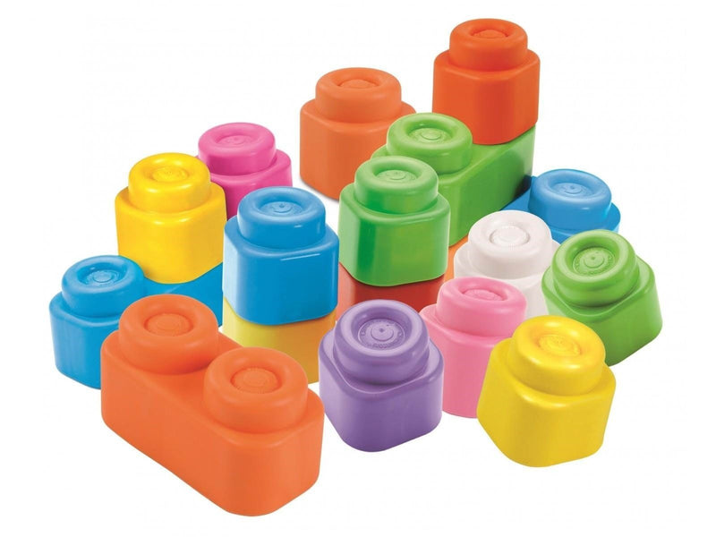 Clementoni Baby Soft Clemmy Blocks with Storage Bag 20pcs.