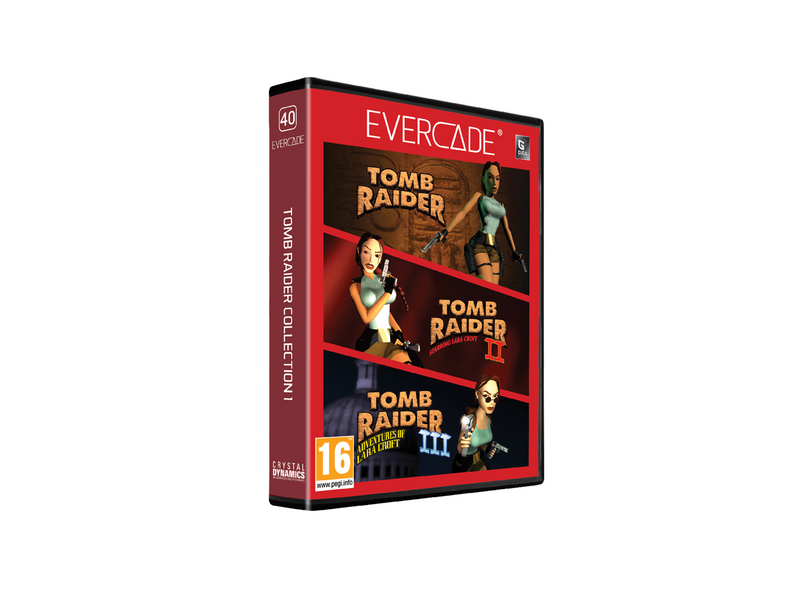 Tomb Raider Collection 1 - Evercade - Retro - PEGI 16